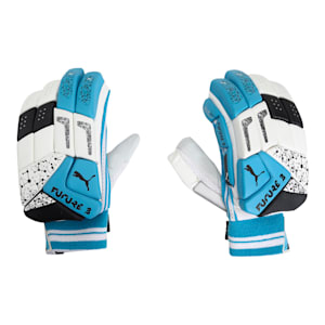 PUMA Future 20.3 Cricket Batting Gloves, Ethereal Blue-Puma Black, extralarge-IND