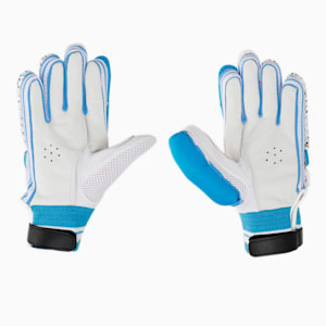 PUMA Future 20.6 Cricket Batting Gloves, Ethereal Blue-Puma Black-Silver, extralarge-IND
