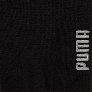 PUMA Knit Winter Gloves, Puma Black-Dark Gray Heather