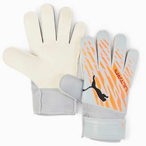 ULTRA Grip 4 RC Goalkeeper Gloves, Neon Citrus-Diamond Silver-Puma Black