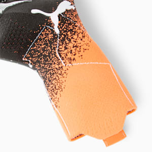 FUTURE:ONE Grip 1 NC Soccer Goalkeeper Gloves, Neon Citrus-Puma Black