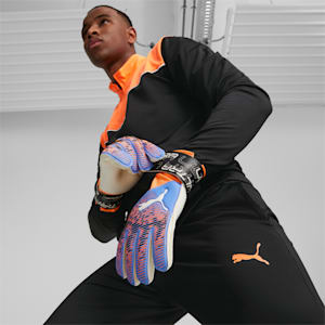 ULTRA Grip 3 RC Goalkeeper Gloves, Ultra Orange-Blue Glimmer