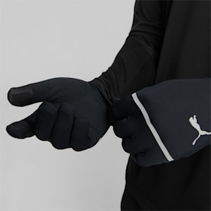 Winter Running Gloves, Puma Black