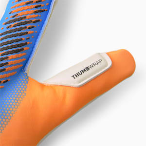ユニセックス サッカー ウルトラ グリップ 1 ハイブリッド ゴールキーパー グローブ, Ultra Orange-Blue Glimmer