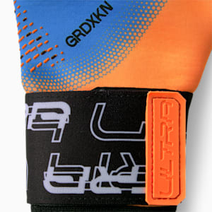 ユニセックス サッカー ウルトラ グリップ 1 ハイブリッド ゴールキーパー グローブ, Ultra Orange-Blue Glimmer