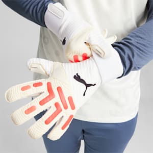 ユニセックス フューチャー プロ サッカー SGC キーパーグローブ, PUMA White-Fire Orchid, extralarge-JPN