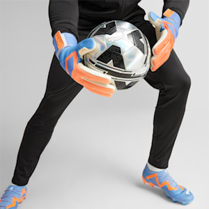 FUTURE Match Negative Cut Soccer Goalkeeper Gloves, Ultra Orange-Blue Glimmer