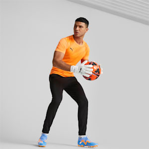ULTRA Grip 1 BL Hybrid Football Goalkeeper Gloves, PUMA White-Spring Lavender
