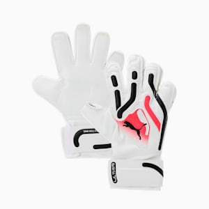 ULTRA Match Protect Youth Goalkeeper Gloves, PUMA White-Ultra Blue-Fire Orchid, extralarge-IND