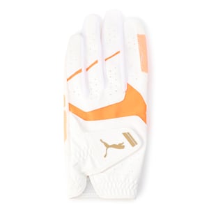 メンズ ゴルフ アルファ グリップ グローブ 左手, Bright White-Vibrant Orange