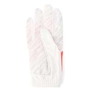メンズ ゴルフ PWR グリップ グローブ 右手, Bright White-PUMA Red