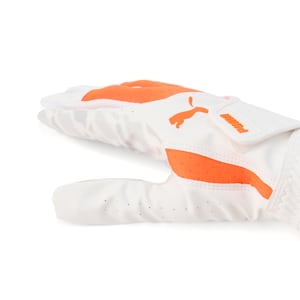 メンズ ゴルフ PWR グリップ グローブ 右手, Bright White-Vibrant Orange