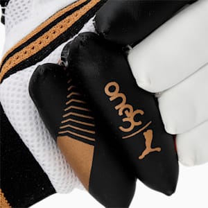 PUMA x one8 Cricket Batting Gloves, PUMA Black-PUMA Gold, extralarge-IND