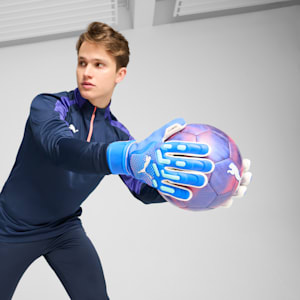 FUTURE Match Goalkeeper Gloves, Bluemazing-Sunset Glow-Electric Peppermint, extralarge