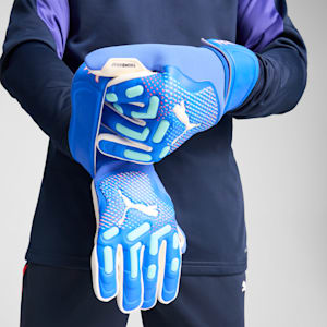 FUTURE Match Goalkeeper Gloves, Bluemazing-Sunset Glow-Electric Peppermint, extralarge