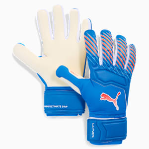 PUMA ULTRA Pro Goalkeeper Gloves Youth, Ultra Blue-Glowing Red, extralarge