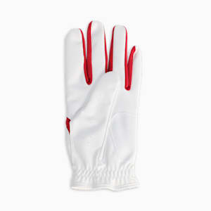 メンズ ゴルフ フュージョン グリップ グローブ 3.0 左手用, Bright White-Strong Red, extralarge-JPN