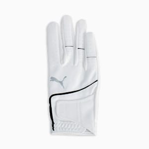 メンズ ゴルフ スーパー レザー タッチ グローブ 右手用, Bright White-PUMA Black, extralarge-JPN