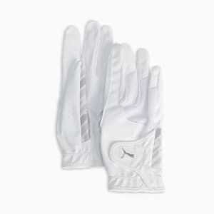 ウィメンズ ゴルフ W パワー グリップ グローブ 両手用, Bright White-Feather Gray, extralarge-JPN