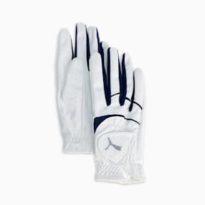 ウィメンズ ゴルフ W フュージョン グリップ グローブ 3.0 両手用, Bright White-Deep Navy, extralarge-JPN