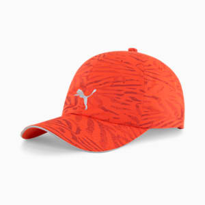 Unisex Running Cap III, Cherry Tomato-AOP