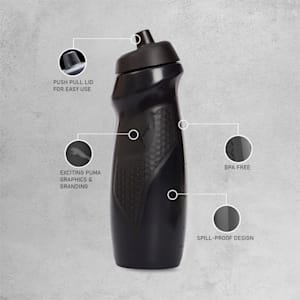 PUMA Training Performance Water Bottle 750ml, Puma Black, extralarge-IND