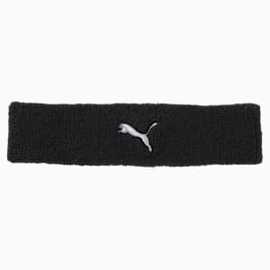 ユニセックス トレーニング ESS コア ヘッドバンド, Puma Black, extralarge-JPN