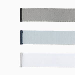 Six Pack Webbing Men's Golf Belt, Puma Black-Bright White