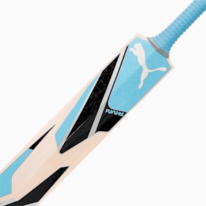 PUMA Future 20.4 English Willow Cricket Bat, Ethereal Blue-Puma Black, extralarge-IND