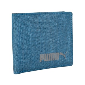 PUMA Bi-Fold Unisex Wallet, Dark Denim-Heather