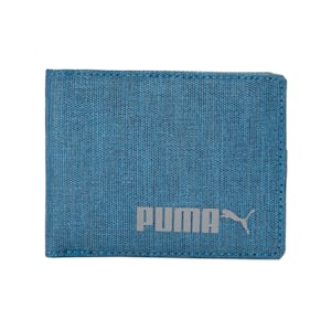 PUMA Bi-Fold Unisex Wallet, Dark Denim-Heather