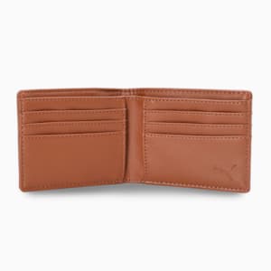 PUMA Metal Logo Unisex Wallet, Tan-Metal Cat, extralarge-IND