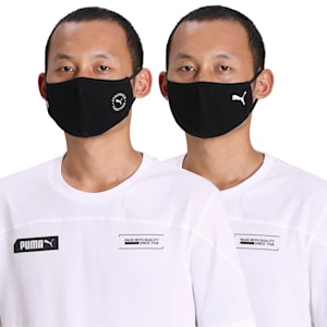 Face Masks Pack of 2, Puma Black-Cat, extralarge-IND