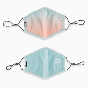 PUMA Face Mask (Set of 2), Peach Parfait-gloaming, extralarge