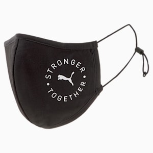 Masque de protection PUMA 3.0 (ensemble de 2), Puma Black-Cat stronger together, extralarge