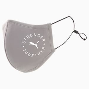 Masque de protection PUMA 3.0 (ensemble de 2), Steel Gray-Cat stronger together, extralarge