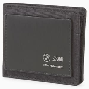 BMW Motorsport Small Unisex Wallet, Puma Black