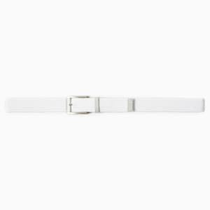 Jackpot Braided Men's Golf Belt, Bright White-High Rise