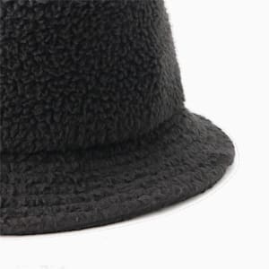 PUMA x PERKS AND MINI Sherpa Bucket Hat, Puma Black, extralarge