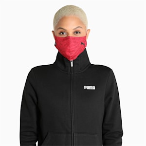 Training Face Mask, Intense Red-Asphalt, extralarge-IND