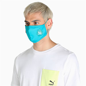 Hill Camp Face Mask Pack of 2, PUMA Black-Porcelain, extralarge-IND