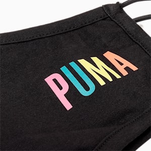 PUMA SWxP Face Mask Pack of 2, PUMA Black-Nitro Blue-AOP, extralarge-IND