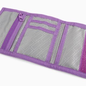 PUMA Phase Printed Wallet, Purple Pop-Oriental AOP, extralarge-IND