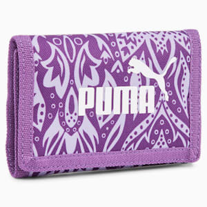 PUMA Phase Printed Wallet, Purple Pop-Oriental AOP, extralarge-IND