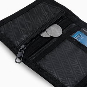 PUMA Phase Printed Wallet, PUMA Black-Concrete Gray AOP, extralarge-IND