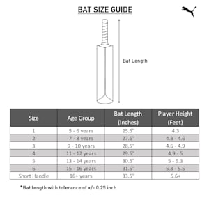 PUMA Future 1.2 Cricket Bat, Neon Citrus-Bluemazing, extralarge-IND
