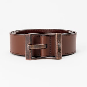 Classic Leather Belt, Chestnut Brown-brass dark, extralarge-IND