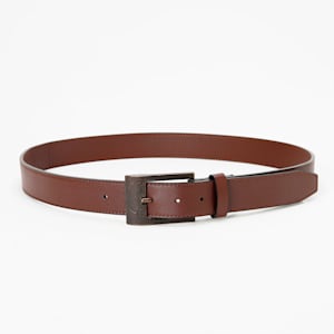Stylised Belt, Chestnut Brown-Brass Dark