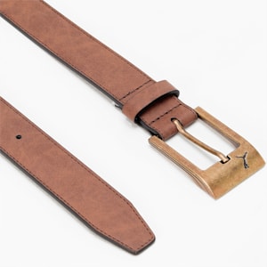 Stylised Belt, Major Brown-Brass Light