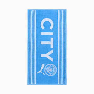 Manchester City Football Large Towel, Team Light Blue-PUMA White, extralarge-IND